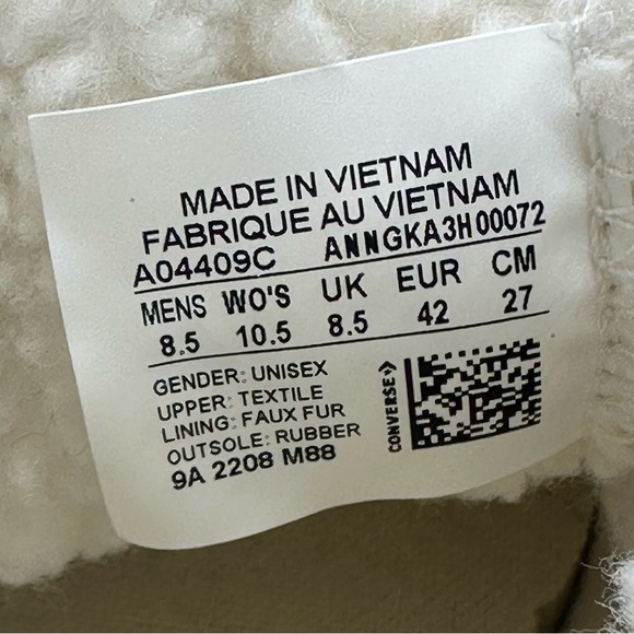 Converse Chuck 70 Lined Colorblock Hi Top Unisex Sneaker - Picture 8 of 8